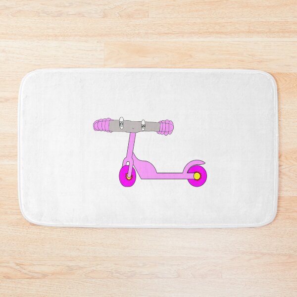 Item preview, Cute Pink Kick Scooter Whimsical Toy Illustration designed and sold by Shirdeutch.