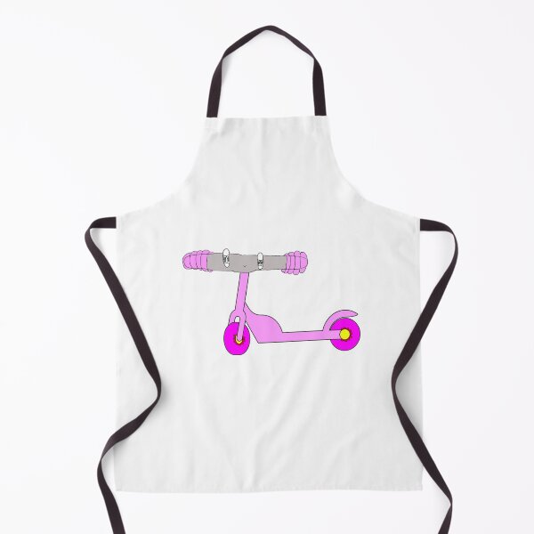 Item preview, Cute Pink Kick Scooter Whimsical Toy Illustration designed and sold by Shirdeutch.