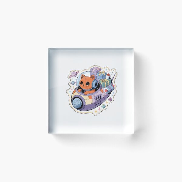 Item preview, Space Delivery Cat designed and sold by Neural-canvas.