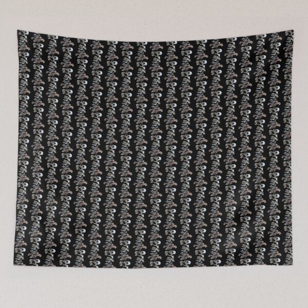 Item preview, Metallic Silver Liam Japanese Kanji Reason Dream Calligraphy Art designed and sold by noworries-art.