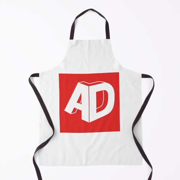 Item preview, Minimalist 3D AD Red Block Monogram designed and sold by Marniehoms.