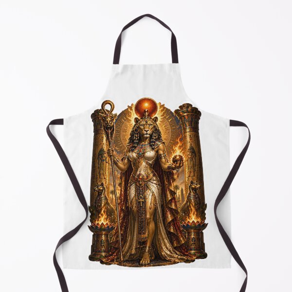 Item preview, Sekhmet Goddess of War and Healing Egyptian Mythology Lioness Goddess Art designed and sold by MythwovenShop.