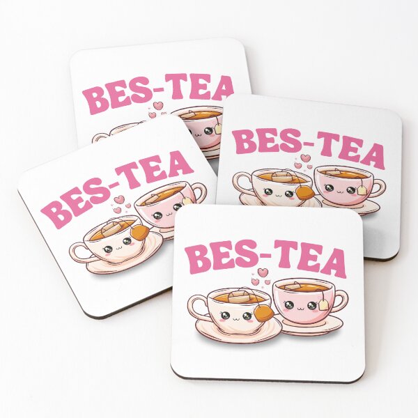 Item preview, Bes-Tea Kawaii Tea Funny Best Friends Matching  designed and sold by thebest-2studio.