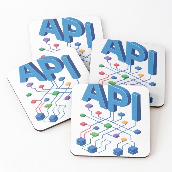Item preview, Modern API Network and Database Connectivity Concept designed and sold by GraphixByHub.