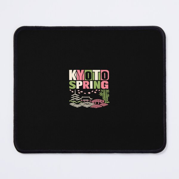 Item preview, Kyoto Spring Retro Travel | Vintage Graphic designed and sold by SJarts Creative Studio.