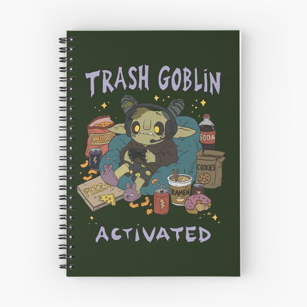 Item preview, Trash Goblin Activated designed and sold by MysticMoonVibes.