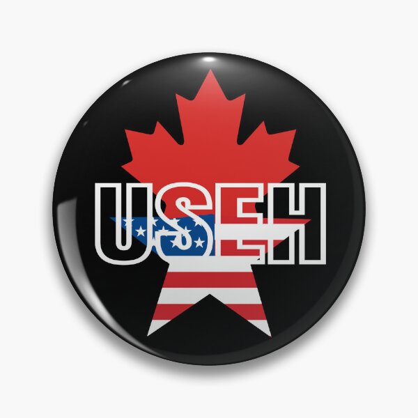 Item preview, Half Canadian American USEH Canada USA Flag United States designed and sold by Colorfulman.