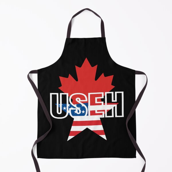 Item preview, Half Canadian American USEH Canada USA Flag United States designed and sold by Colorfulman.