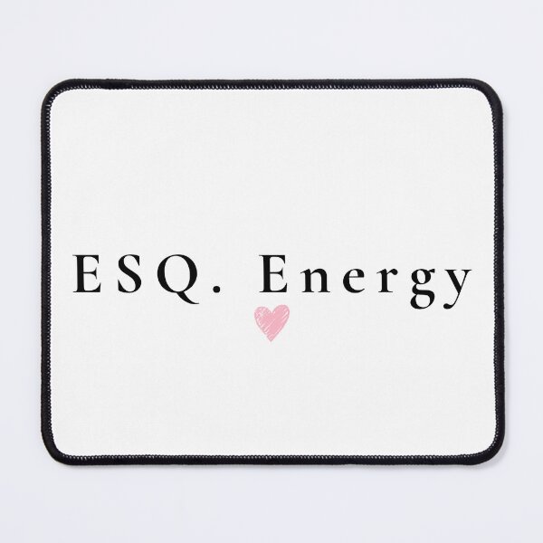 Item preview, ESQ Energy Sticker | Attorney Gift | Lawyer Sticker | Law School Gift designed and sold by CoffeeNChaosConcepts.