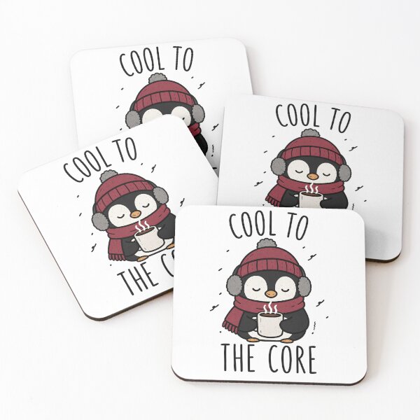 Item preview, Cool To The Core Penguin designed and sold by ChocoMellowCo.