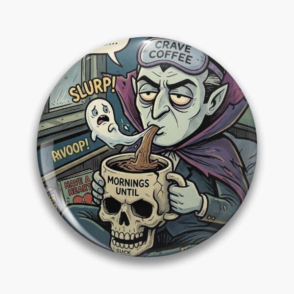 Item preview, Vampire Morning Coffe designed and sold by RaymondMills.