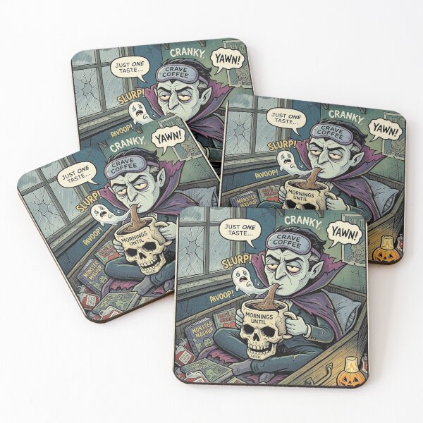 Item preview, Vampire Morning Coffe designed and sold by RaymondMills.