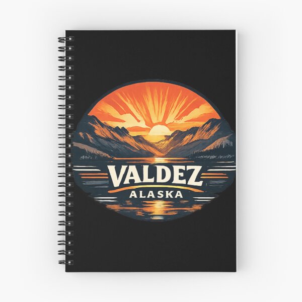 Item preview, Valdez Alaska and beautiful sun designed and sold by DamioPolArt.