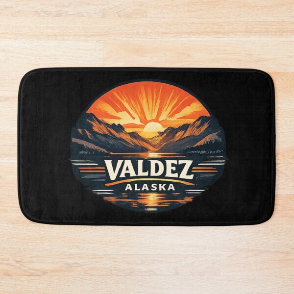Item preview, Valdez Alaska and beautiful sun designed and sold by DamioPolArt.