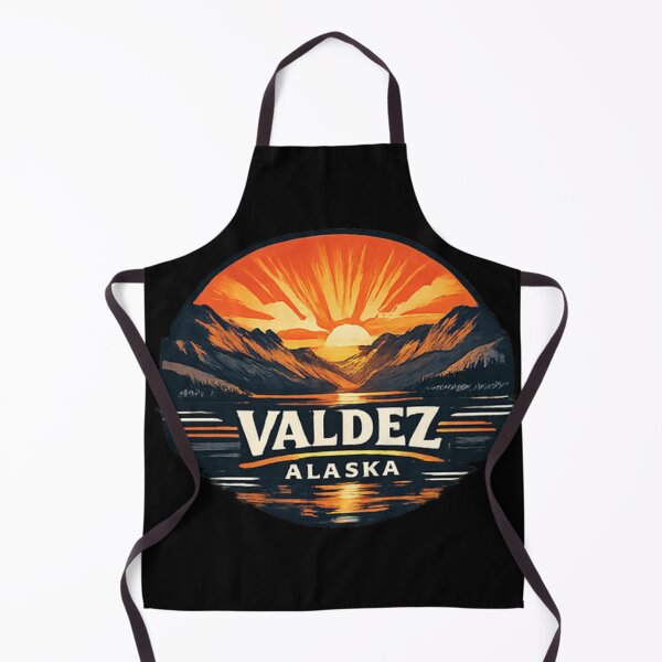 Item preview, Valdez Alaska and beautiful sun designed and sold by DamioPolArt.