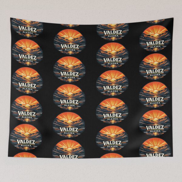 Item preview, Valdez Alaska and beautiful sun designed and sold by DamioPolArt.