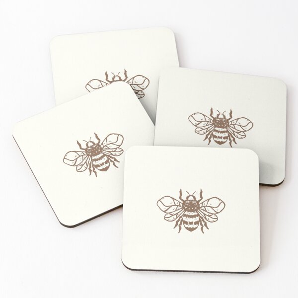 Item preview, Honey bee illustration designed and sold by Archived by Vic.