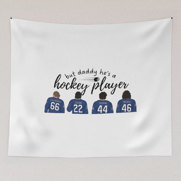 Item preview, But Daddy He’s A Hockey Player , Off Campus designed and sold by spidtagscenmi.