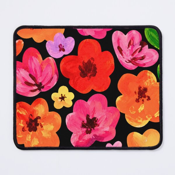 Item preview, Neon Bloom Cutouts | Colorful Acrylic Folk Art Flowers designed and sold by ColorSplash123.