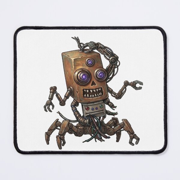 Item preview, Cursed Mech Spider Skull Robot Horror Dark Art designed and sold by MenaceBehavior.