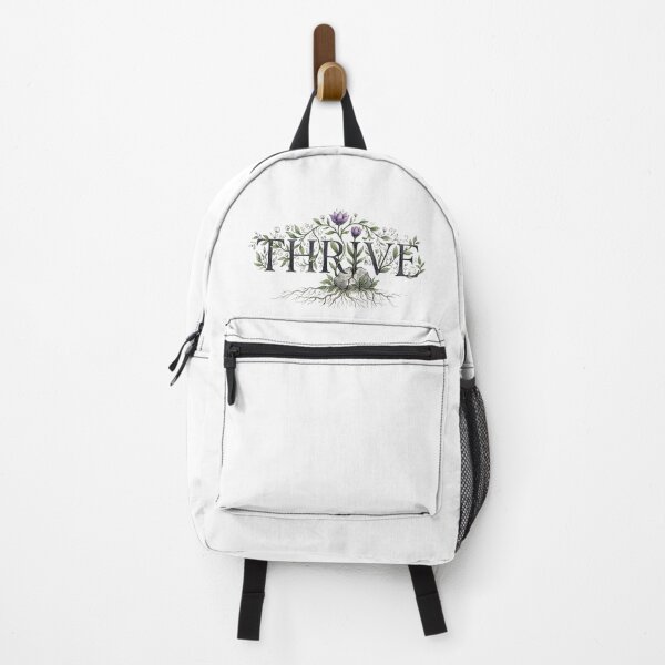 Item preview, THRIVE Botanical Typography Art — Plant Through Rock Print designed and sold by Presshue.