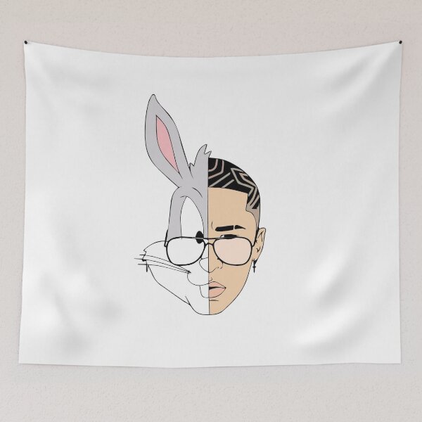 Item preview, BAD BUNNY RABBIT HALF HUMAN designed and sold by nangela3.