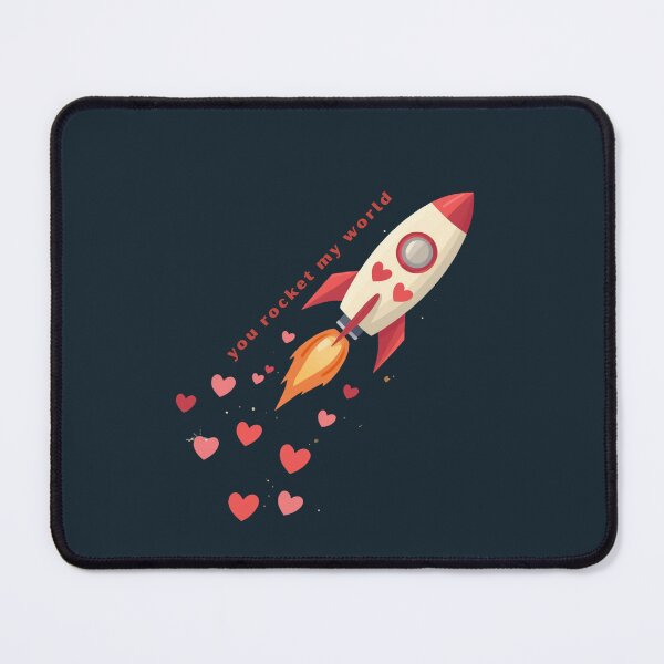 Item preview, You Rocket My World - Cute Pun | TeeHee Puns Funny Design designed and sold by TeeHee Puns.
