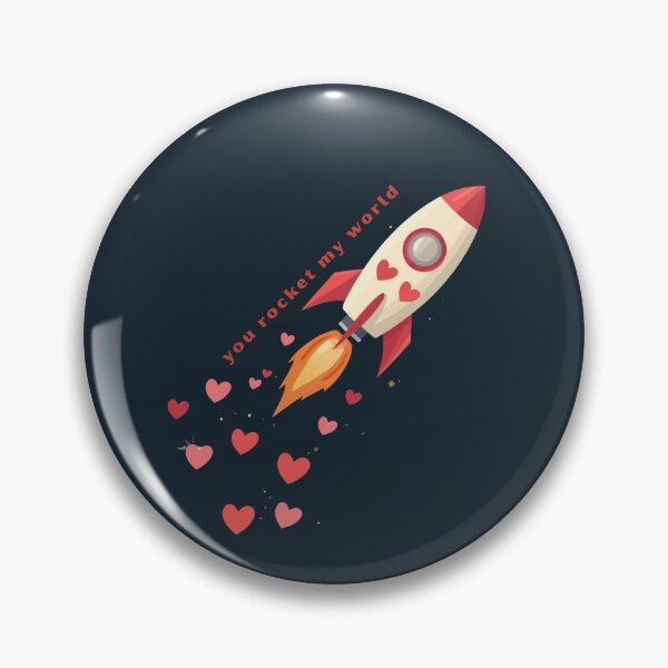 Item preview, You Rocket My World  - Cute Pun | TeeHee Puns Funny Design designed and sold by TeeHee Puns.