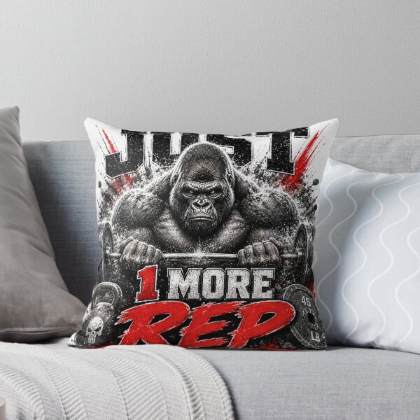 Item preview, Just 1 More Rep Gorilla designed and sold by silverbackHQ.