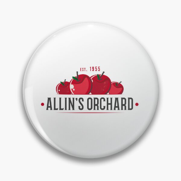 Item preview, Vintage Allin's Orchard Est 1955 Apple Design designed and sold by Marniehoms.