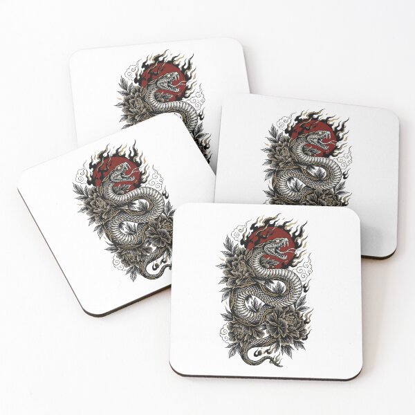 Item preview, Crimson Serpent Bloom designed and sold by Irezumiya.