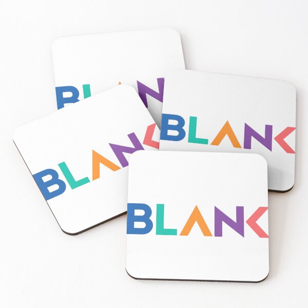 Item preview, Minimalist Colorful Geometric BLANK Wordmark Logo designed and sold by GraphixByHub.