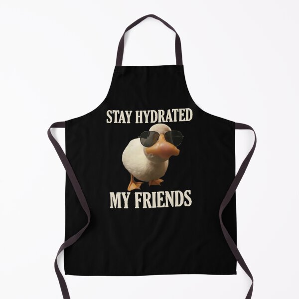 Item preview, Stay Hydrated My Friends Call Duck Wear Sunglasses Meme designed and sold by Yellowriversss.