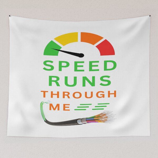 Item preview, Speed Runs Through Me designed and sold by FiberatWorkTechs.