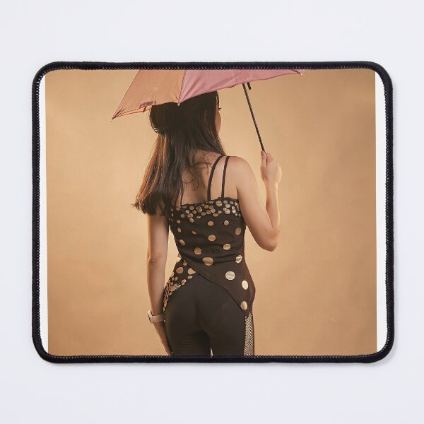 Item preview, Mio with pink umbrella designed and sold by Mio2u.