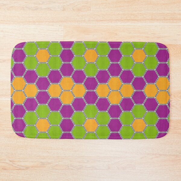 Item preview, Groovy Pop Optical Honeycomb Retro Geometric Pattern designed and sold by Dibujo Divertido.