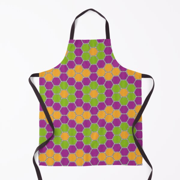 Item preview, Groovy Pop Optical Honeycomb Retro Geometric Pattern designed and sold by Dibujo Divertido.