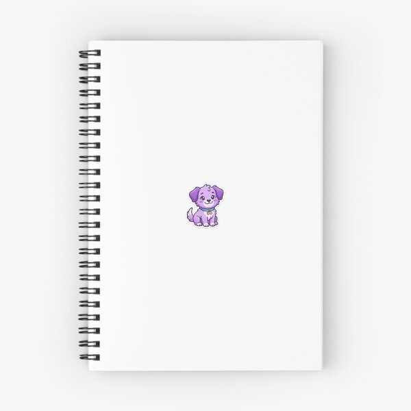 Item preview, Vibrant Purple Pup – Adorable Cartoon Dog Die-Cut Sticker designed and sold by HayaasBoutique.