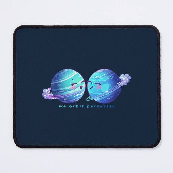 Item preview, We Orbit Perfectly - Cute Pun | TeeHee Puns Funny Design designed and sold by TeeHee Puns.