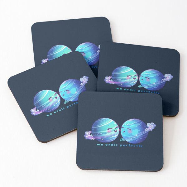Item preview, We Orbit Perfectly  - Cute Pun | TeeHee Puns Funny Design designed and sold by TeeHee Puns.