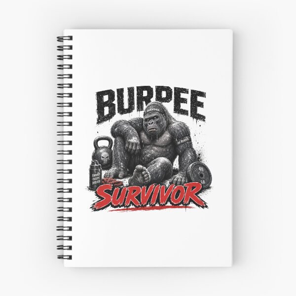 Item preview, Burpee Survivor Gorilla Design designed and sold by silverbackHQ.