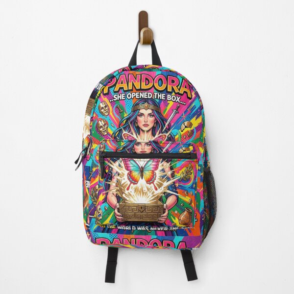 Item preview, Pandora – Pop Art Mythology Graphic Tee designed and sold by CallisC-Arts.