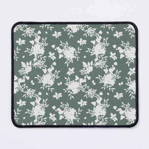 Item preview, Off-White Botanical Silhouette Floral smoky sage Neutral Cottagecore designed and sold by Designs by christel_treiber.