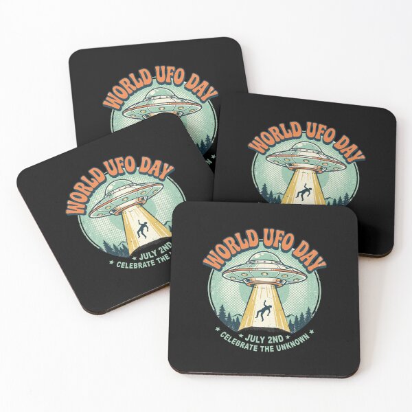 Item preview, World UFO Day designed and sold by dudelinart.