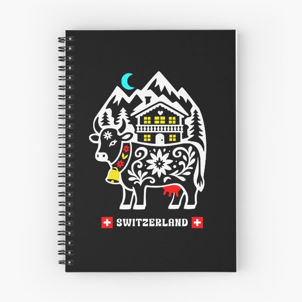Item preview, Swiss Alpine Cow Lover Switzerland Travel designed and sold by AntiqueImages.