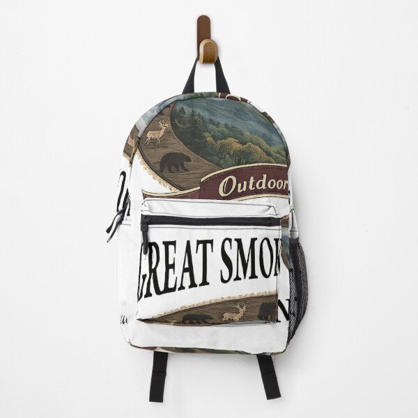 Item preview, Vintage Great Smoky Mountains National Park | Retro Mountain Hiking Adventure Design designed and sold by ronakris009.