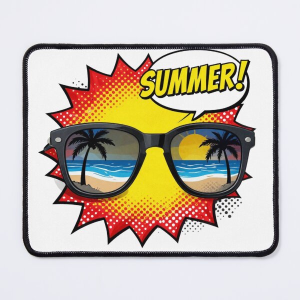 Item preview, Summer Cool Sun with Sunglasses | Retro Beach Vacation Vibes designed and sold by LegacyWave.