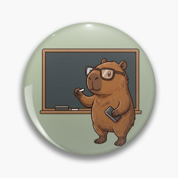 Item preview, School Capybara Teacher designed and sold by Ivy-Triggs.