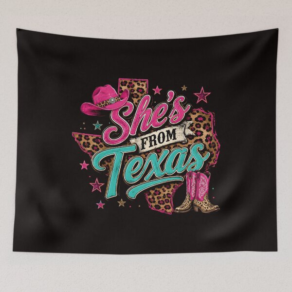 Item preview, Texas Pride Leopard Retro Vintage | Lone Star State Western Southern Design designed and sold by ronakris009.