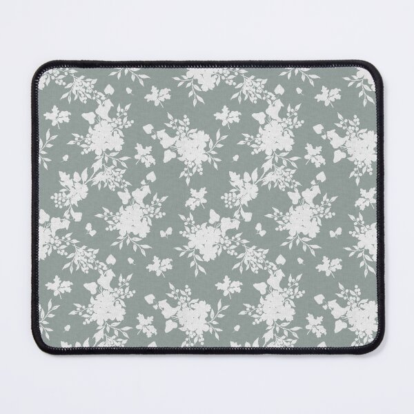 Item preview, Off-White Botanical Silhouette Floral on light sage Neutral Cottagecore designed and sold by Designs by christel_treiber.